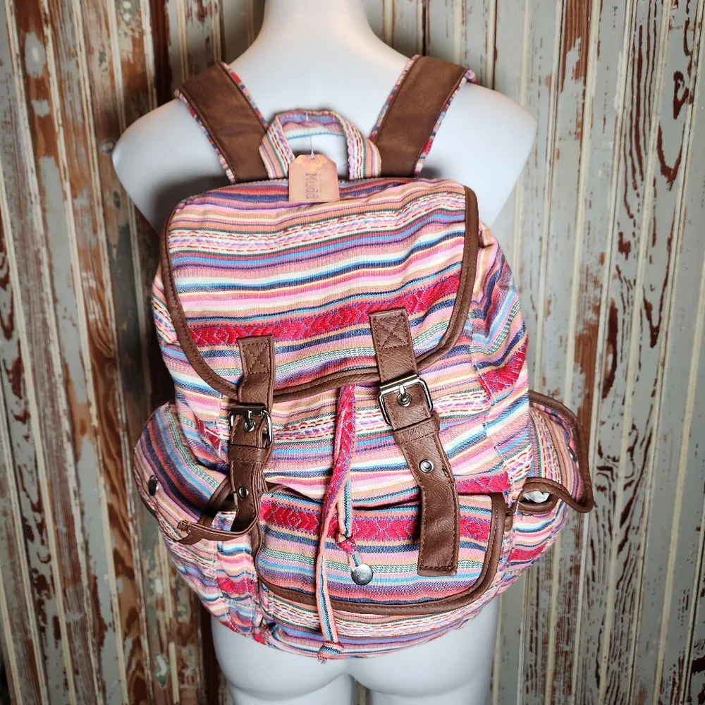 Mudd Backpack Southwest NWT Snap Closure - Picture 15 of 15